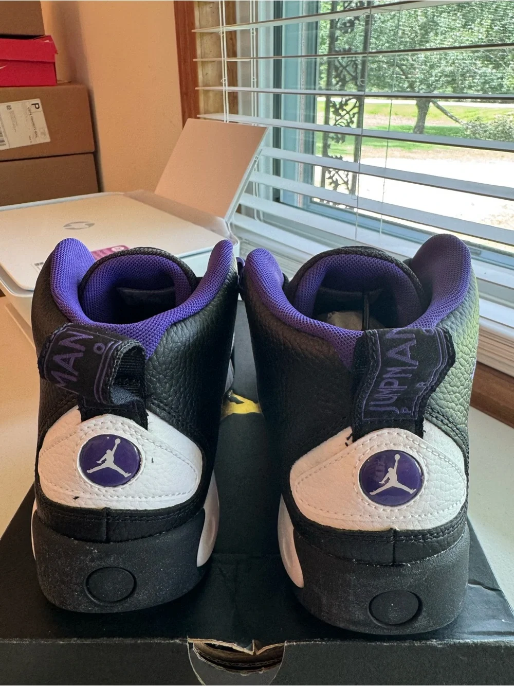 Jordan Jumpman Pro Black Field Purple, Size 9 Men’s/10.5 Women’s. Brand NEW